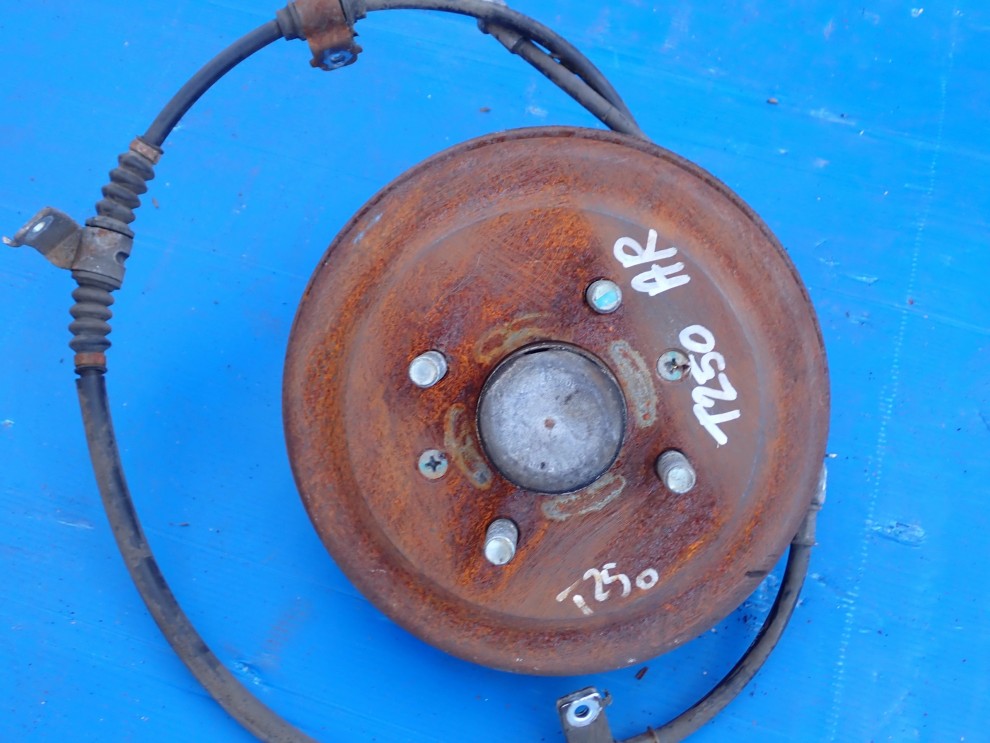 CHEVROLET AVEO T250 07- BĘBEN SZCZĘKI PIASTA TYLNA PRAWA 2/4