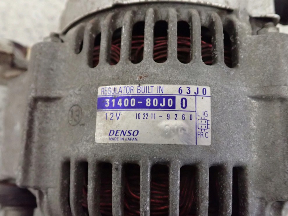 SUZUKI SWIFT MK6 JP 1.3 BENZ 05-09 ALTERNATOR 6/8