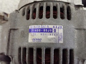 SUZUKI SWIFT MK6 JP 1.3 BENZ 05-09 ALTERNATOR 6/8 MINIATURA