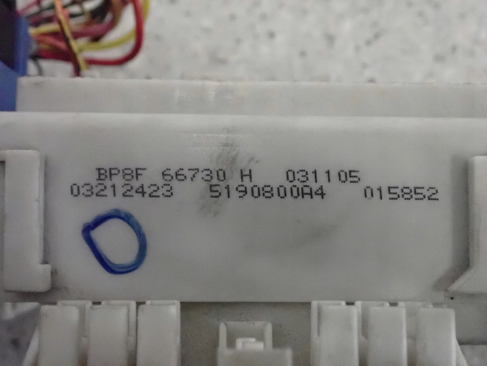 MAZDA3 MAZDA 3 BK 03-08 PUSZKA ELEKTRYCZNA MODUŁ KOMFORTU 3/6