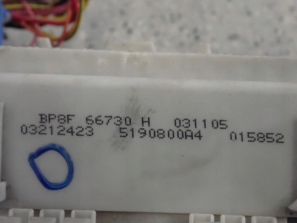 MAZDA3 MAZDA 3 BK 03-08 PUSZKA ELEKTRYCZNA MODUŁ KOMFORTU 6/6