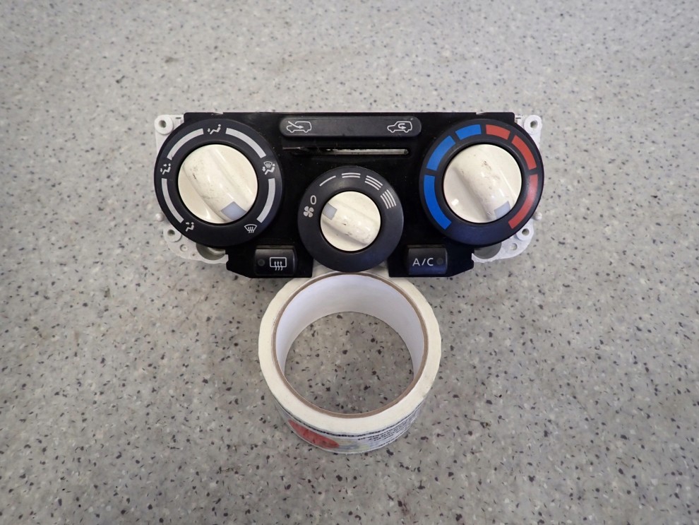 NISSAN MICRA K12 02-05 PANEL STEROWANIA NAWIEWEM 1/9