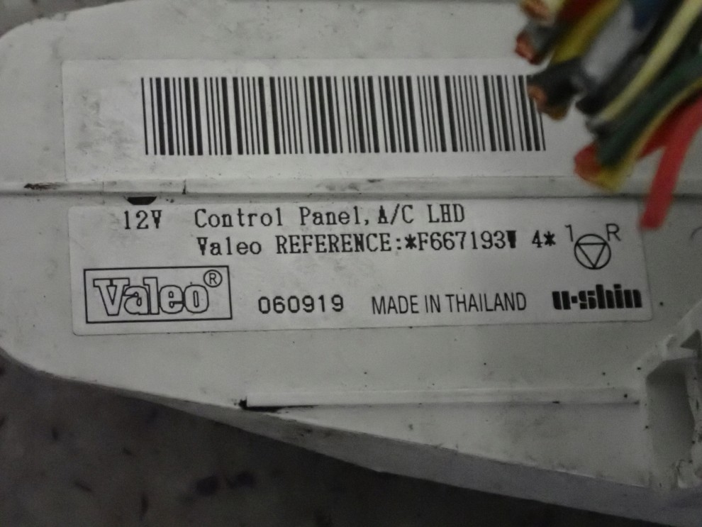 NISSAN MICRA K12 06-10 PANEL STEROWANIA NAWIEWEM 8/8