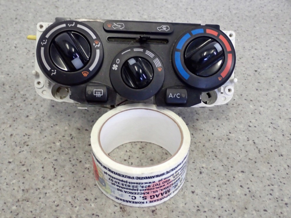 NISSAN MICRA K12 06-10 PANEL STEROWANIA NAWIEWEM 4/10