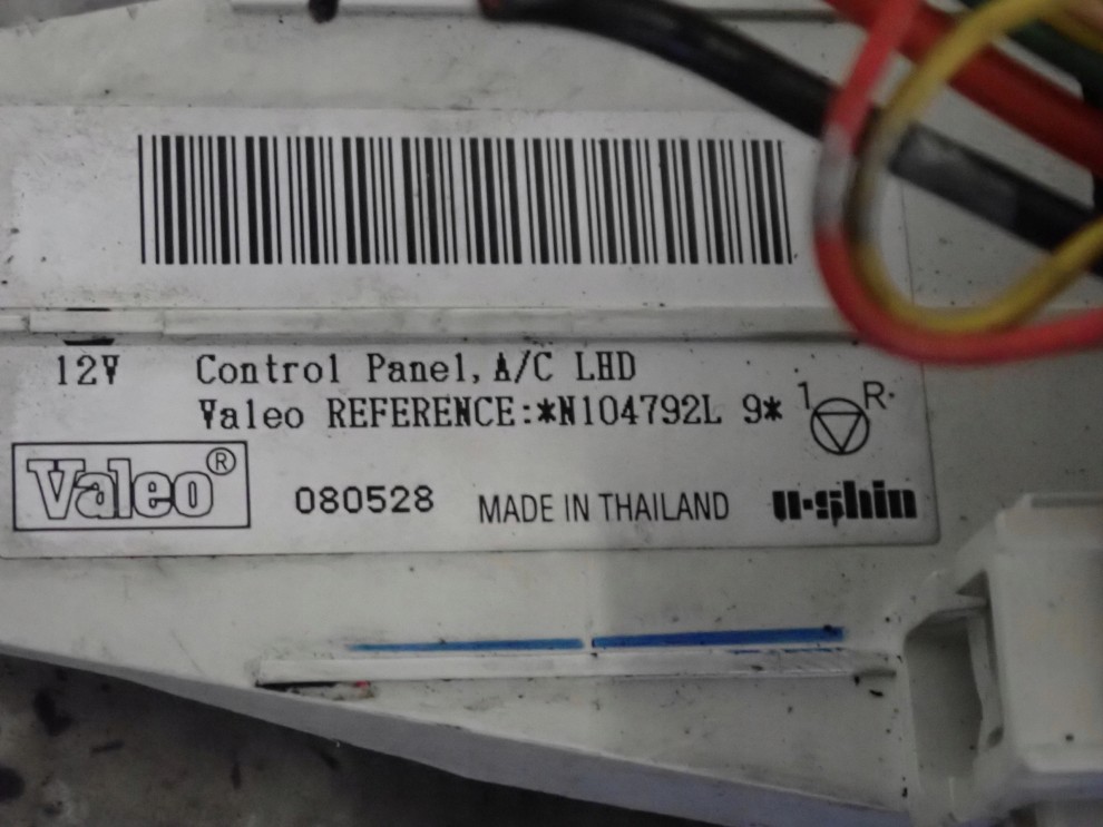 NISSAN MICRA K12 06-10 PANEL STEROWANIA NAWIEWEM 10/10