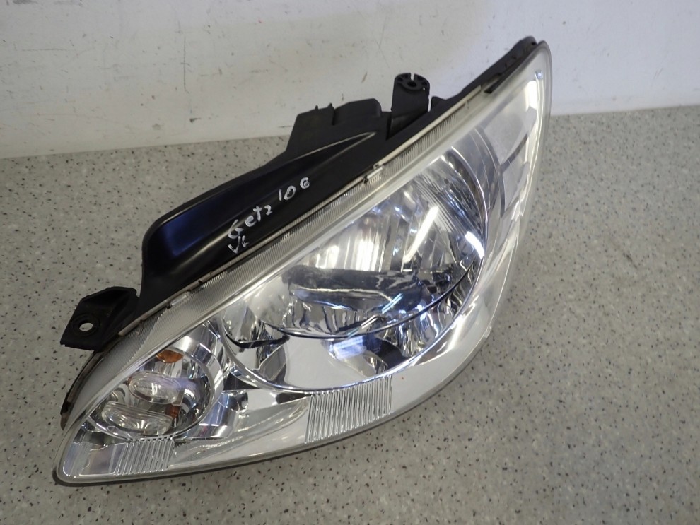 HYUNDAI GETZ 06-10 LAMPA PRZEDNIA LEWA REFLEKTOR EUROPA 4/8