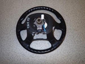 NISSAN ALMERA TINO KIEROWNICA KOŁO KIEROWNICY SKÓRA 5/6 MINIATURA