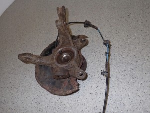 HONDA JAZZ 02-05 r ZWROTNICA PRZEDNIA LEWA 4/6 MINIATURA