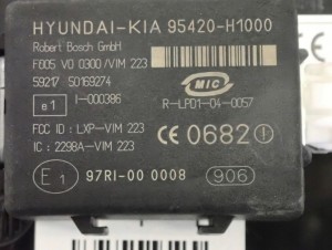 HYUNDAI TUCSON 2.0 CRDI 04-10 ZESTAW STARTOWY STACYJKA KOMPUTER 5/8 MINIATURA