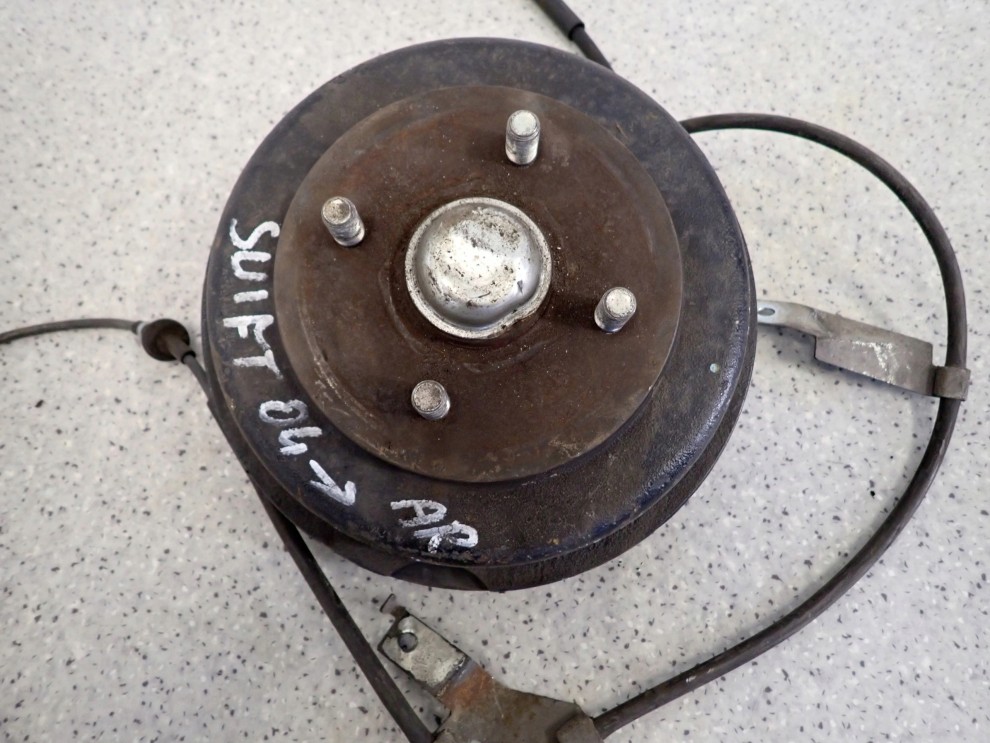 SUZUKI SWIFT JP JS 04-09 PIASTA BĘBEN HAMULCOWY TYLNY PRAWY 3/6