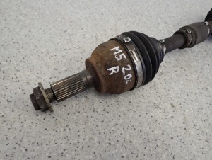 MAZDA5 MAZDA 5 05- 2.0I BENZYNA PÓŁOŚ PRZEDNIA PRAWA Z PODPORĄ 9/10 MINIATURA