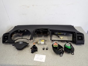 TOYOTA AURIS I E15 5D 07- PODUSZKI POWIETRZNE ZESTAW EUROPA SRSY AIRBAG