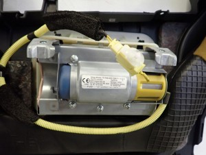 TOYOTA AURIS I E15 5D 07- PODUSZKI POWIETRZNE ZESTAW EUROPA SRSY AIRBAG 11/14 MINIATURA