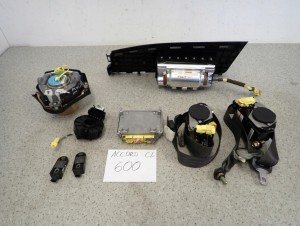 HONDA ACCORD CL VII 03- PODUSZKI POWIETRZNE ZESTAW SRS 9/12 MINIATURA