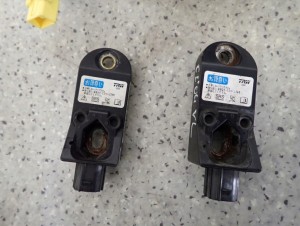 HONDA ACCORD CL VII 03- PODUSZKI POWIETRZNE ZESTAW SRS 12/12 MINIATURA