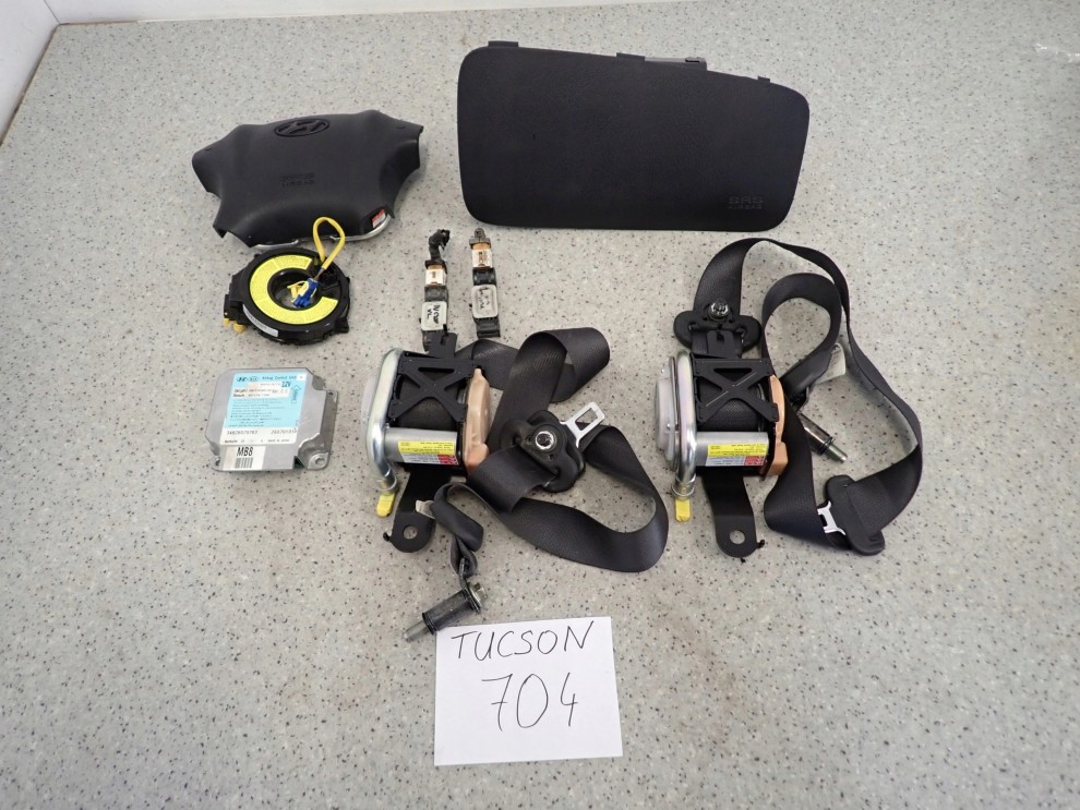 HYUNDAI TUCSON 04- PODUSZKI POWIETRZNE KOMPLET EUROPA 1/10