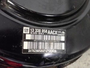 CHEVROLET CRUZE 08-12 SERWO HAMULCOWE 3/6 MINIATURA