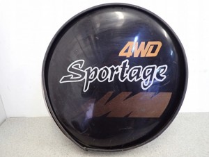 KIA SPORTAGE I 94- OBUDOWA OSŁONA KOŁA ZAPASOWEGO