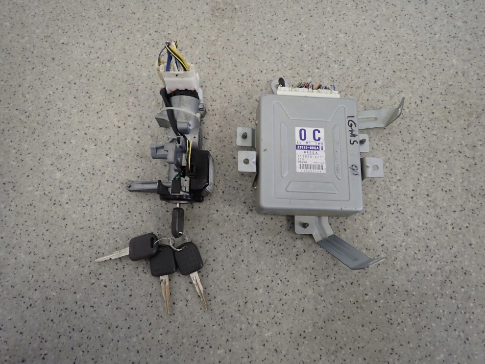 SUZUKI IGNIS 1.3i 00-03 ZESTAW STARTOWY STEROWNIK STACYJKA 1/6