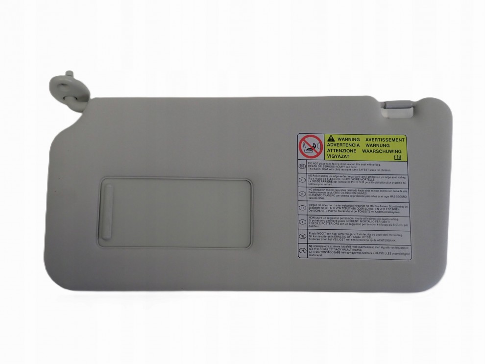 SUZUKI SX4 FIAT SEDICI 06-13 DASZEK PRZECIWSŁONECZNY LEWY NOWY 1/6