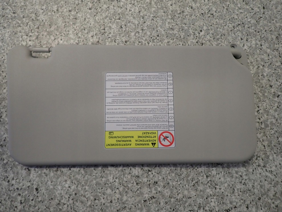 SUZUKI SX4 FIAT SEDICI 06-13 DASZEK PRZECIWSŁONECZNY LEWY NOWY 5/6