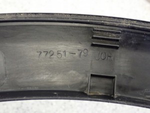 FIAT SEDICI 06- LISTWA BŁOTNIKA TYLNA PRAWA 11/11 MINIATURA