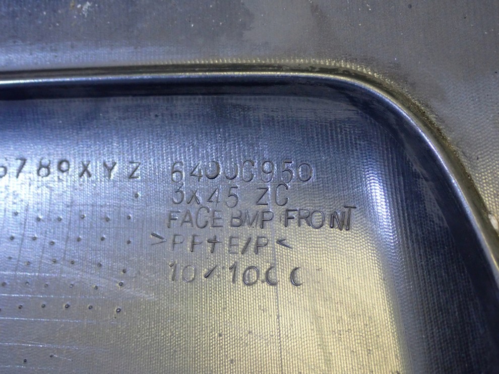 MITSUBISHI ASX 10-13 ZDERZAK PRZEDNI PRZÓD XENON C06A 13/16