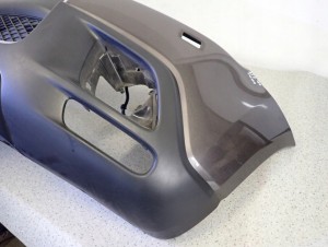 MITSUBISHI ASX 10-13 ZDERZAK PRZEDNI PRZÓD XENON C06A 9/16 MINIATURA