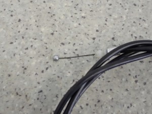 MITSUBISHI ASX 10-16 LINKA OTWIERANIA MASKI 3/4 MINIATURA