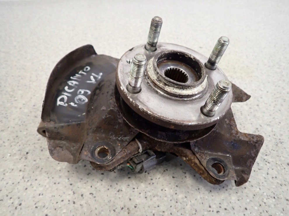 KIA PICANTO 08-11 ZWROTNICA PIASTA PRZEDNIA LEWA 3/5