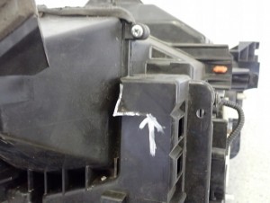 HONDA CIVIC VII 01- 05 NAGRZEWNICA PAROWNIK OBUDOWA 6/9 MINIATURA