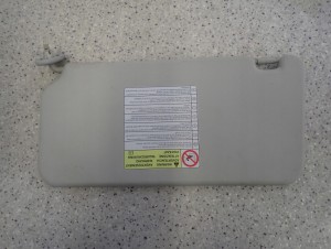 SUZUKI SX4 FIAT SEDICI 06-13 DASZEK PRZECIWSŁONECZNY PRAWY 3/4 MINIATURA