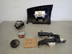 SUZUKI SX4 06-13 PODUSZKI POWIETRZNE SRSY ZESTAW KOMPLET EUROPA 10/14 MINIATURA