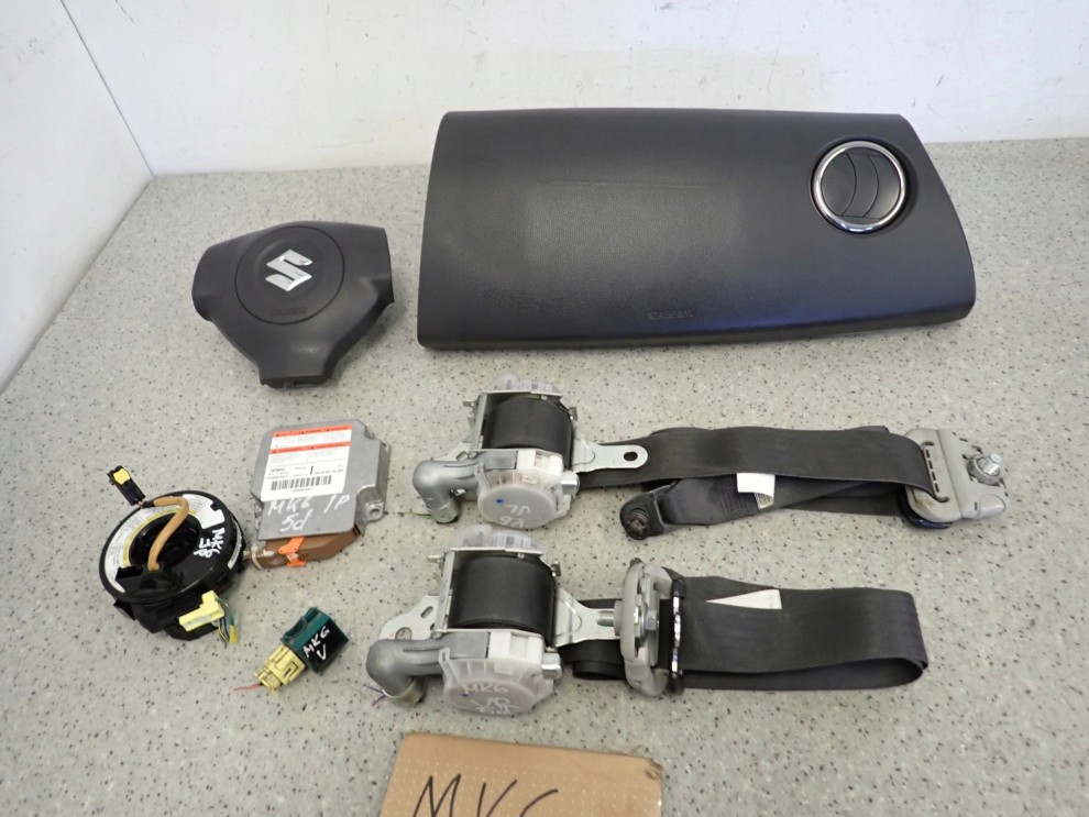 SUZUKI SWIFT MK6 04- PODUSZKI POWIETRZNE SRS ZESTAW 2/10