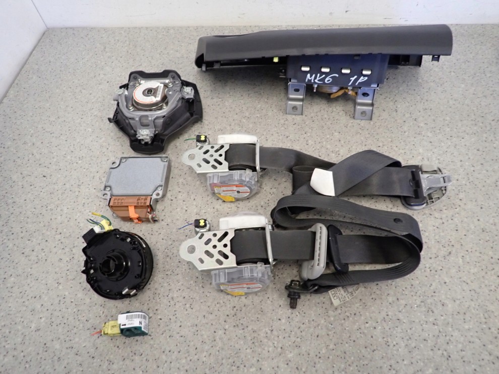 SUZUKI SWIFT MK6 04- PODUSZKI POWIETRZNE SRS ZESTAW 8/10