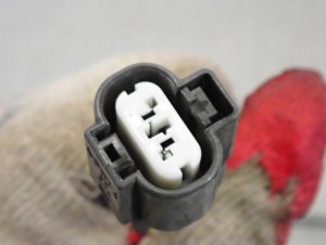 MITSUBISHI ASX 1.8 DID 10-16 CZUJNIK TEMPERATURY SPALIN 1587A038 4/5 MINIATURA