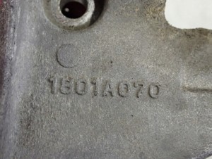 MITSUBISHI ASX 1.8 DID 10- ŁAPA MOCOWANIE ALTERNATORA KOMPRESORA 3/5 MINIATURA