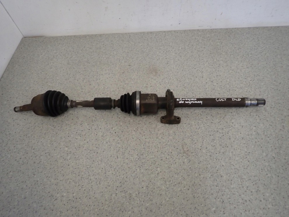 MITSUBISHI COLT CZ3 1.5 DID 04-12 PÓŁOŚ PRAWA DŁUGA Z PODPORĄ 1/5