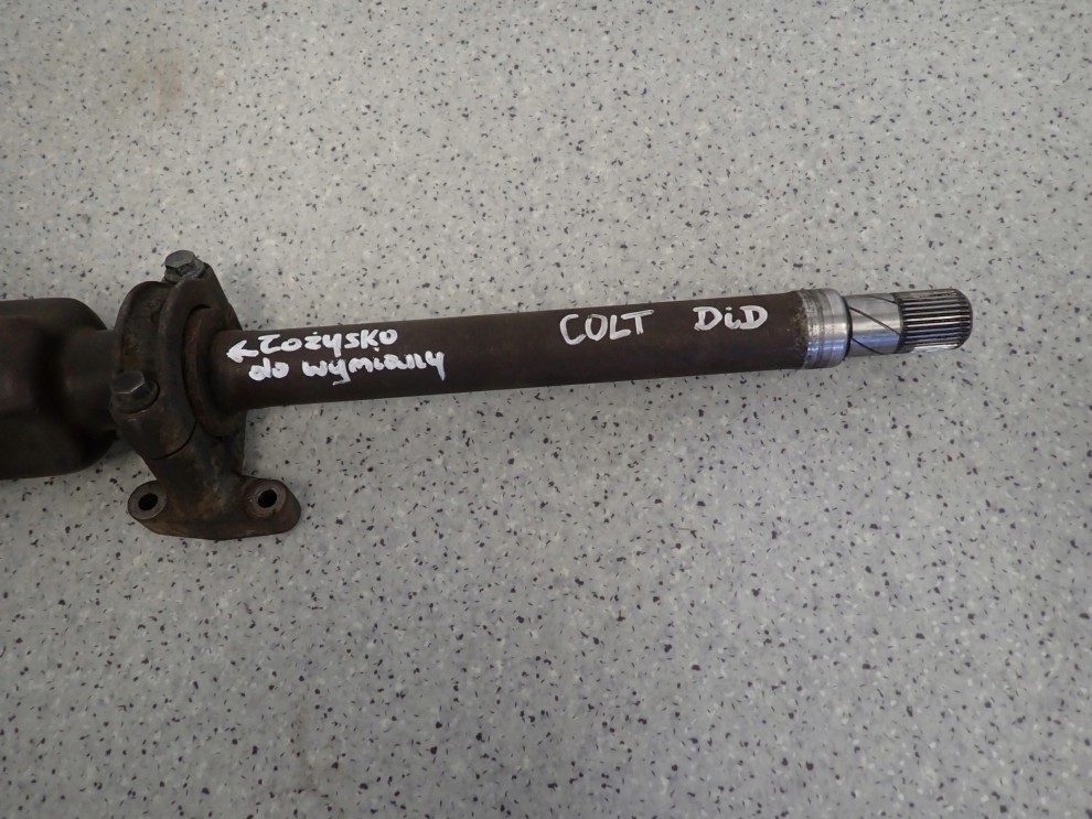 MITSUBISHI COLT CZ3 1.5 DID 04-12 PÓŁOŚ PRAWA DŁUGA Z PODPORĄ 4/5