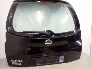 NISSAN MICRA K12 03- KLAPA BAGAŻNIKA SZYBA TYLNA Z11 10/13 MINIATURA