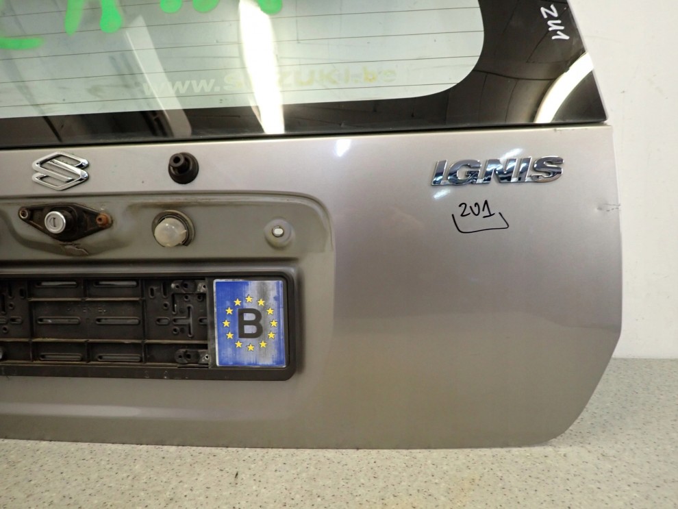 SUZUKI IGNIS II 04-07 KLAPA BAGAŻNIKA SZYBA TYLNA ZU1 4/12