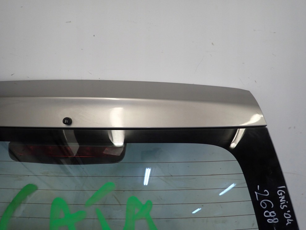 SUZUKI IGNIS II 04-07 KLAPA BAGAŻNIKA SZYBA TYLNA ZU1 6/12