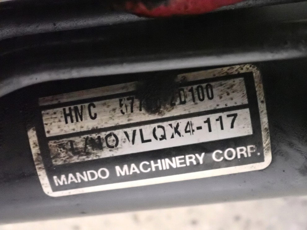 HYUNDAI ELANTRA CRDi 00-03 MAGLOWNICA PRZEKŁADNIA KIEROWNICZA 4/4