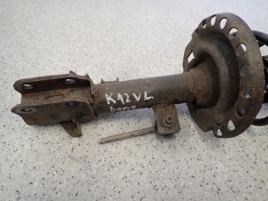 NISSAN MICRA K12 MCPHERSON AMORTYZATOR PRZEDNI LEWY 2/4 MINIATURA