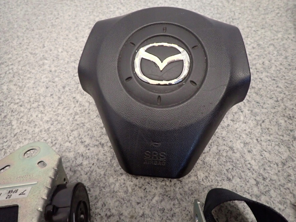 mazda3 MAZDA 3 BK HB 06- PODUSZKI POWIETRZNE ZESTAW SRSY 4/15