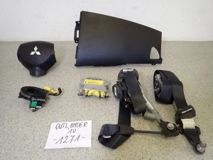 MITSUBISHI OUTLANDER II 07-12 PODUSZKI POWIETRZNE SRS