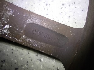 TOYOTA VERSO 09-13 FELGI ALUMINIOWE ALUFELGI 8/9 MINIATURA